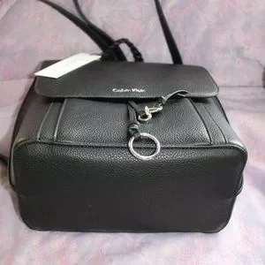 NWT The Sak Loyola Mini Black Pebble Leather Style 108224 Convert Bag The Sak Loyola Mini Backpack – ShopCGX main image 2